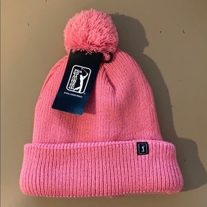 PGA Pink Winter Hat